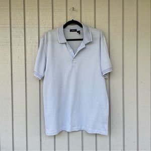 Men’s Theory Light Blue Button Down
